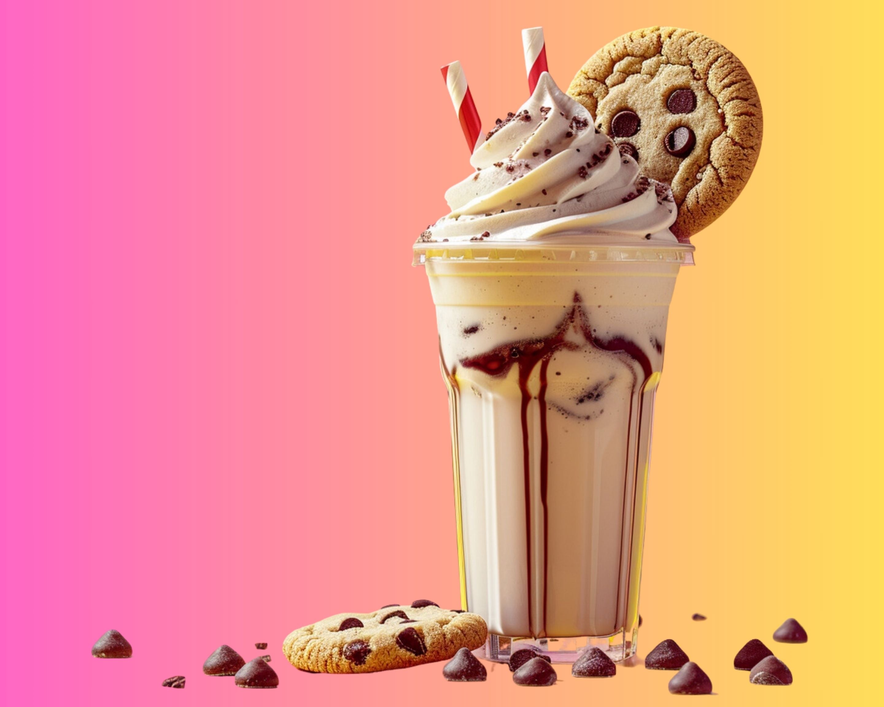 Milkshake Cookies🥤🍪