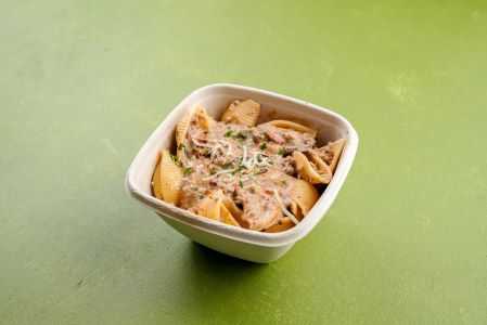 Meat Mushroom Pasta