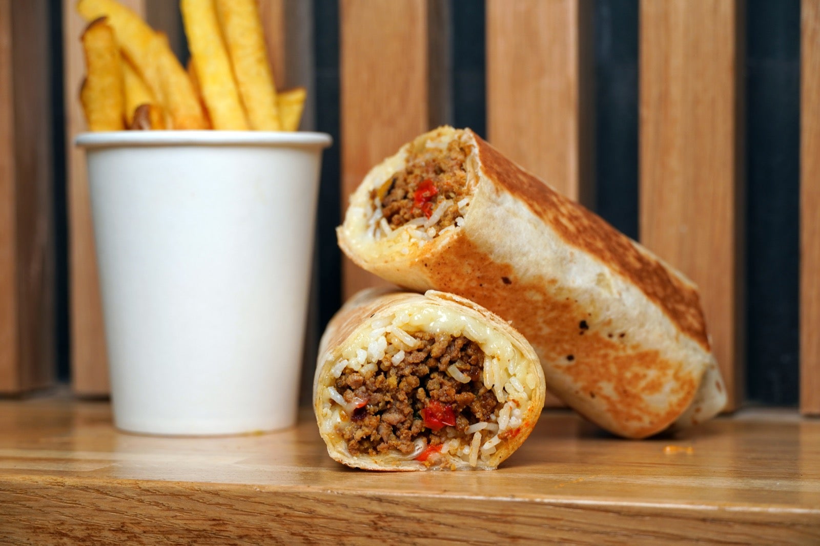 Burritos bœuf 🐮+ Frites