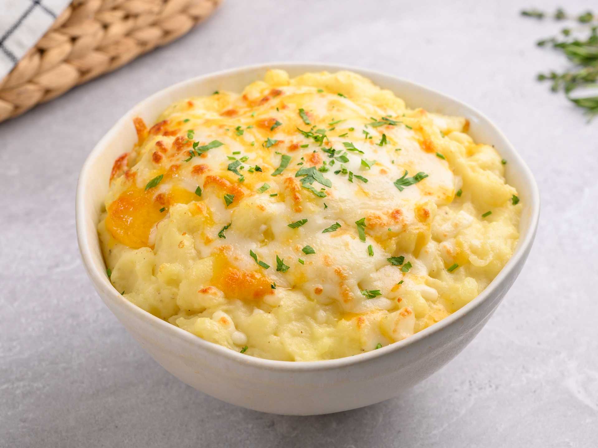 Creamy Mashed Potato With Cheese