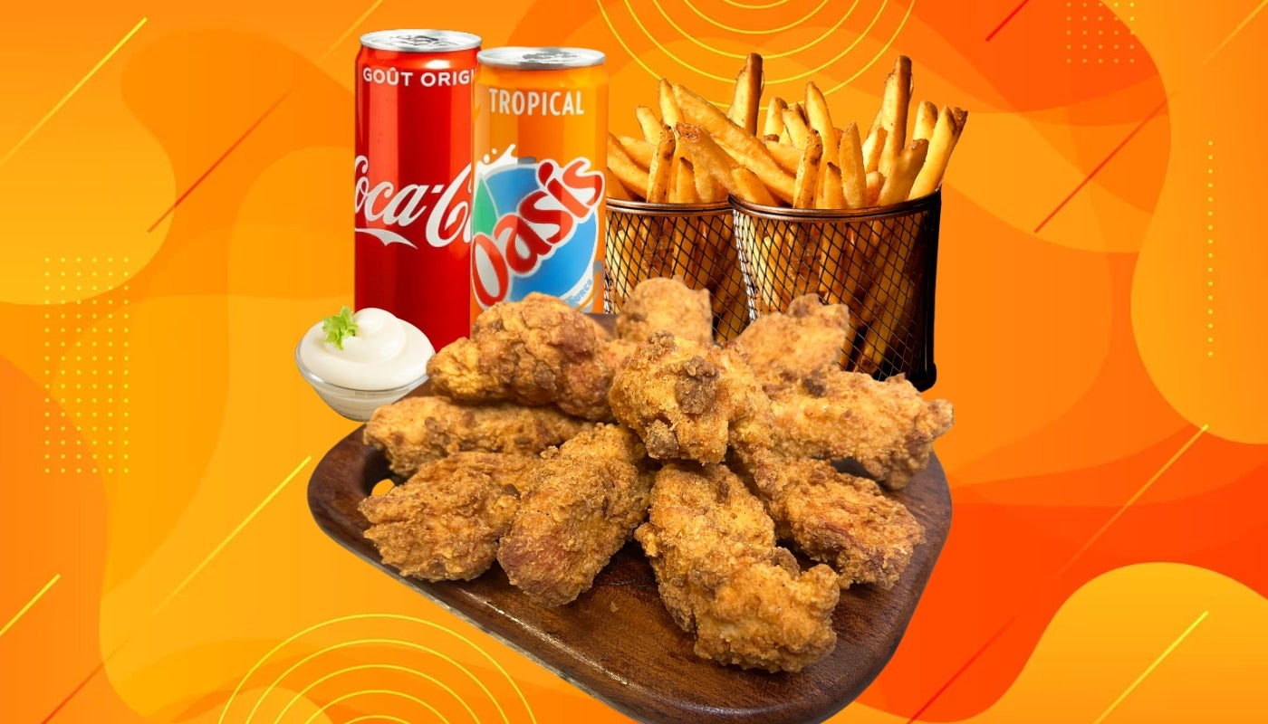 MENU DUO 12 TENDERS®🍗🍟🍟🥤🥤