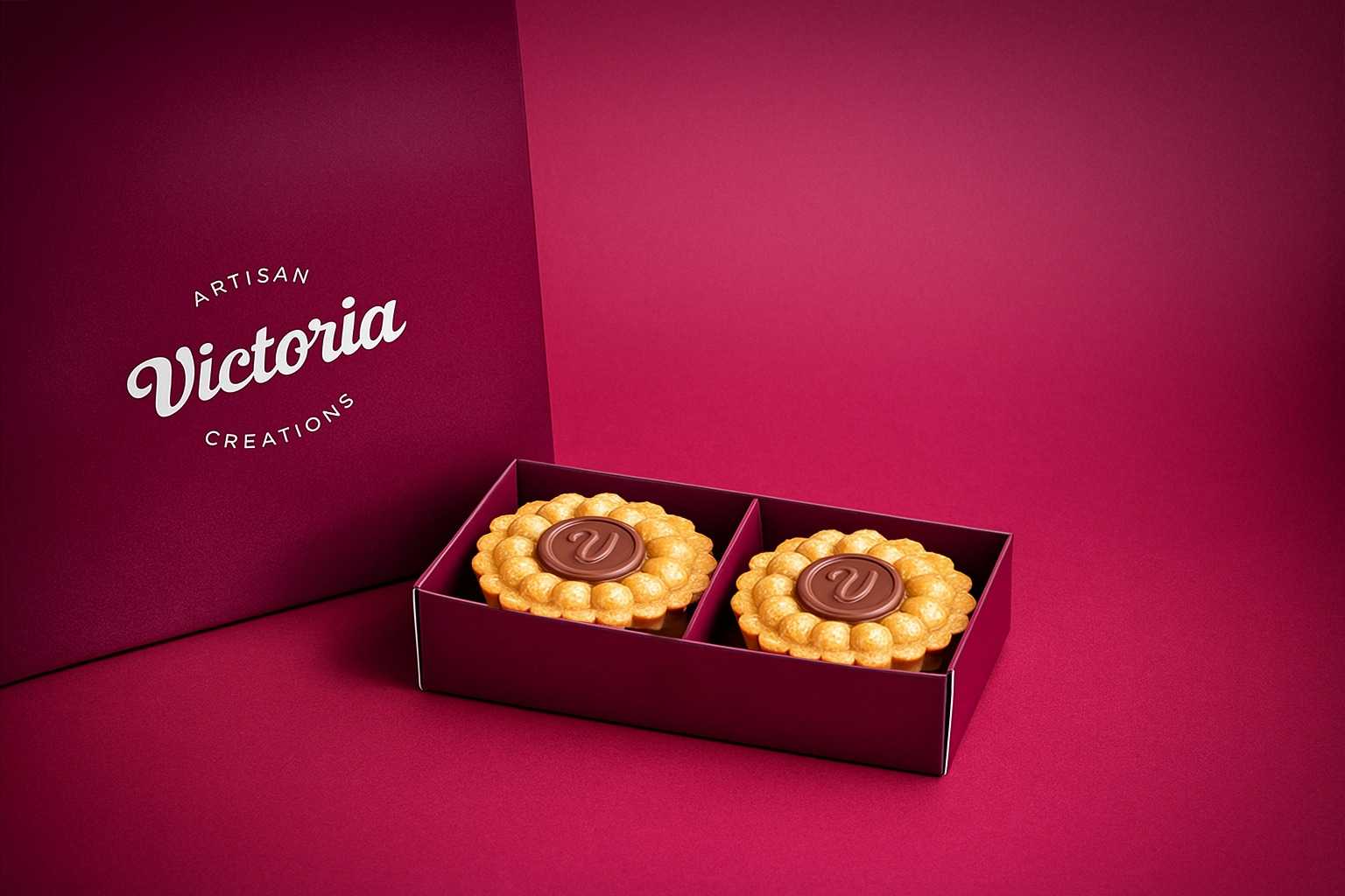 Victoria Double Box (Biscoff Tart)