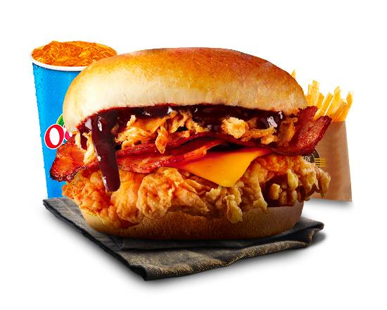 Menu Burger CRISPY BBQ