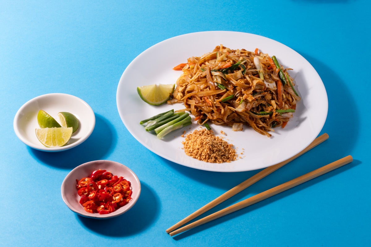 Pad Thai noodles