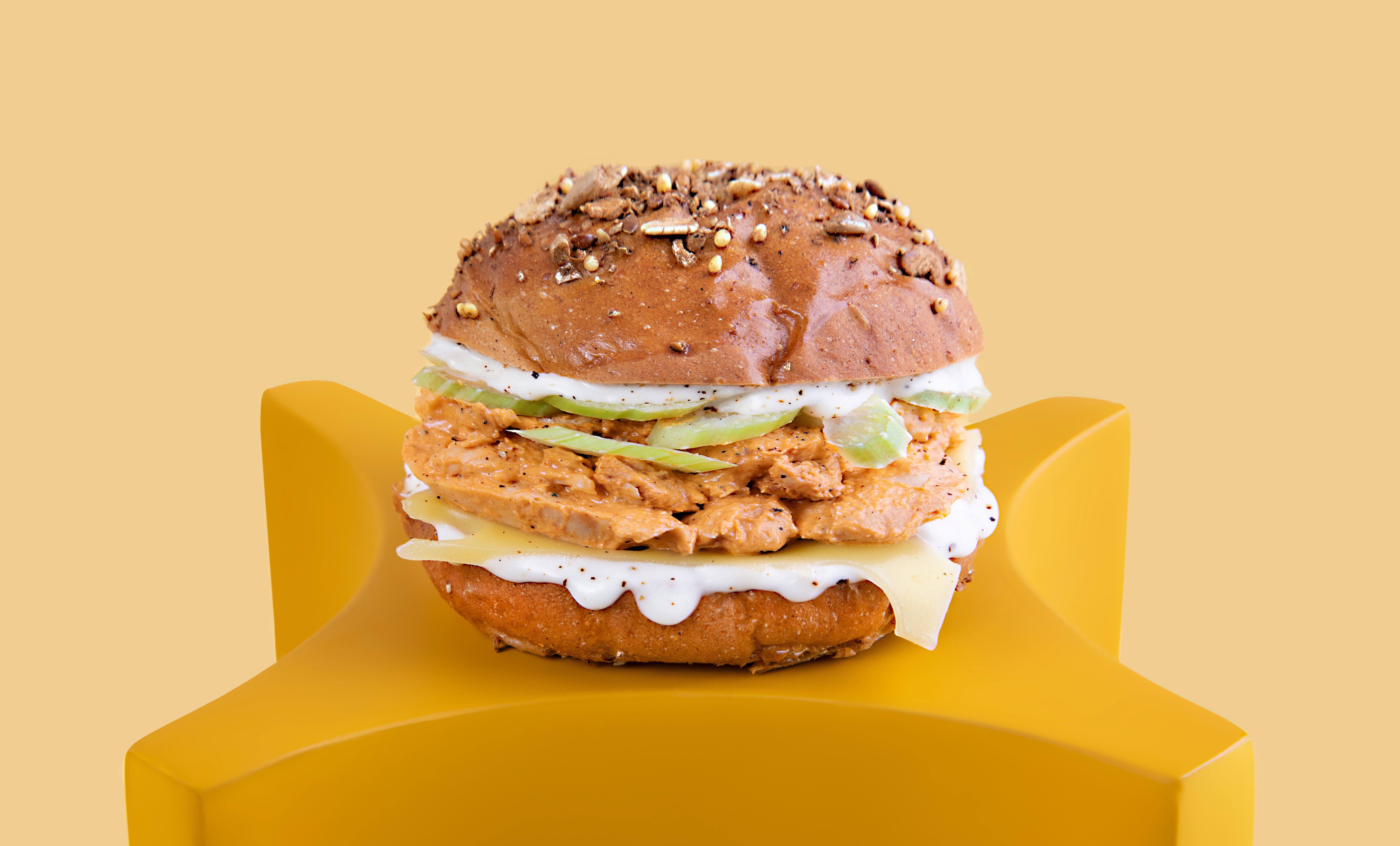 Buffalo Chicken Bun