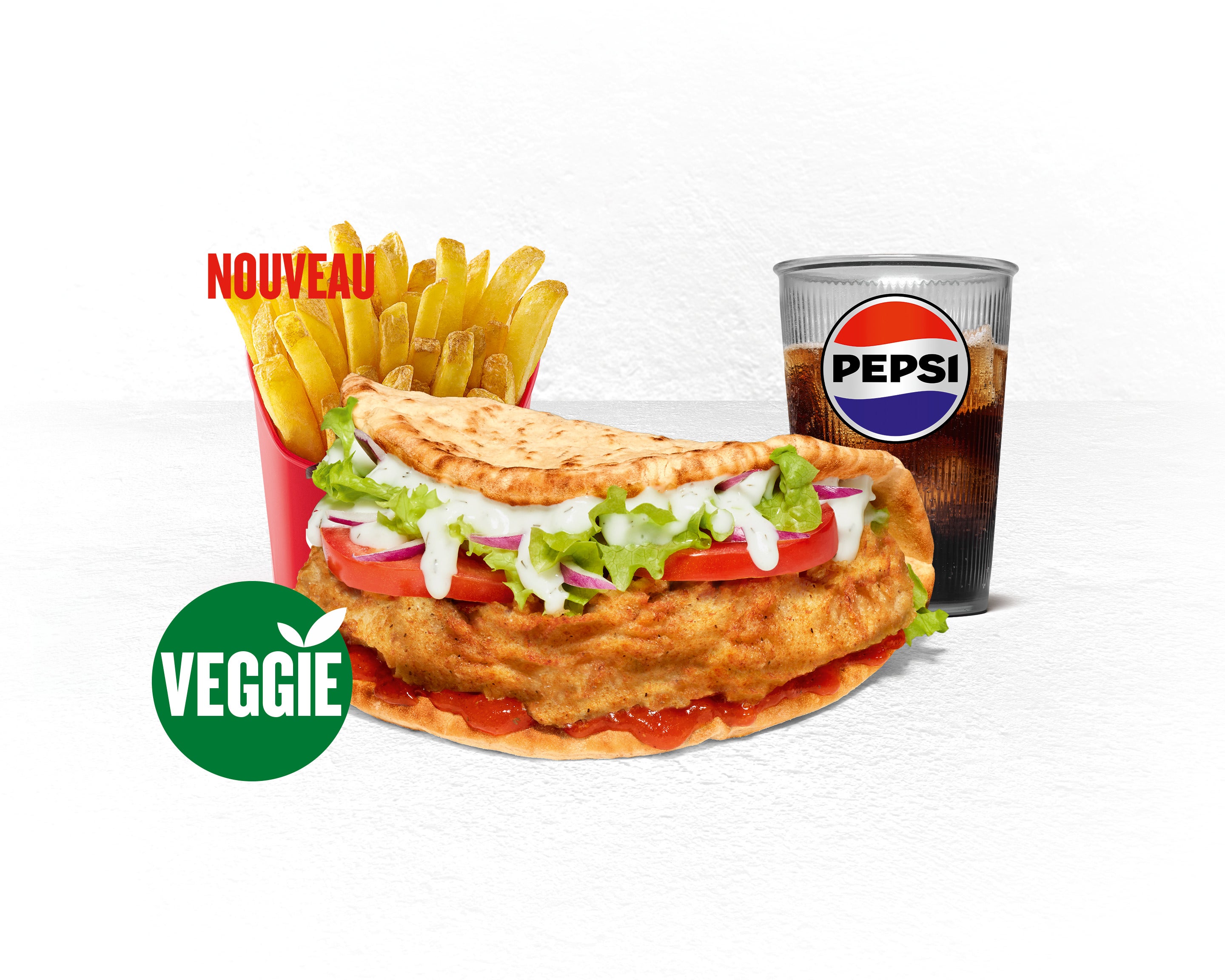 Menu Crispy Sandwich Veggie