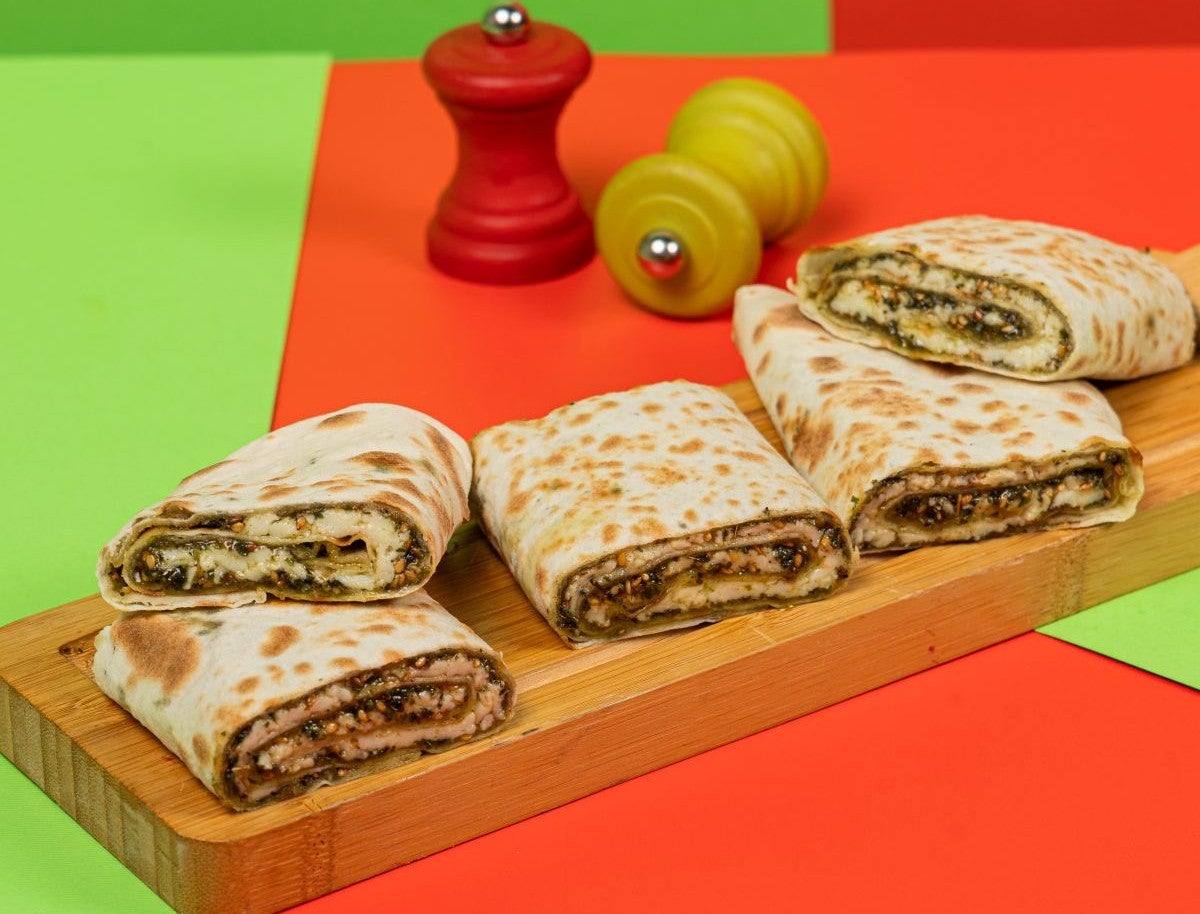 Za'atar with Halloum Wrap