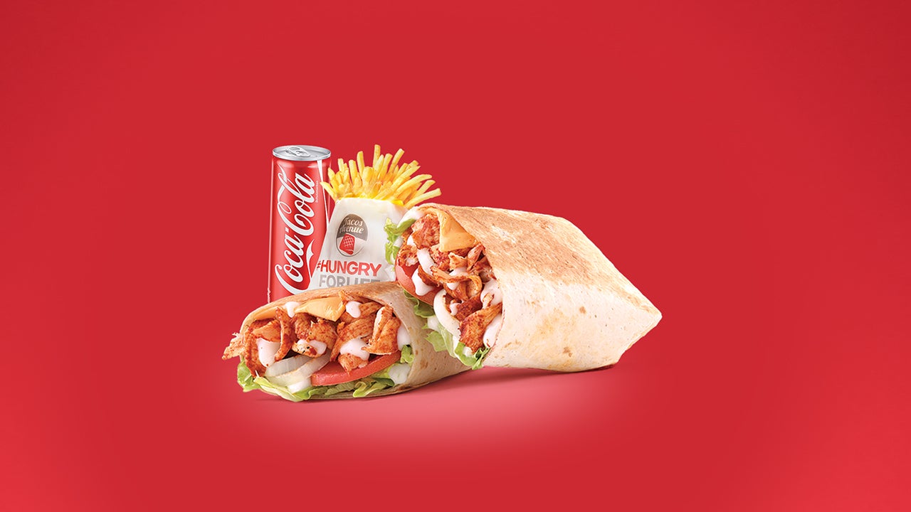 MENU WRAP KEBAB 🍟🥤