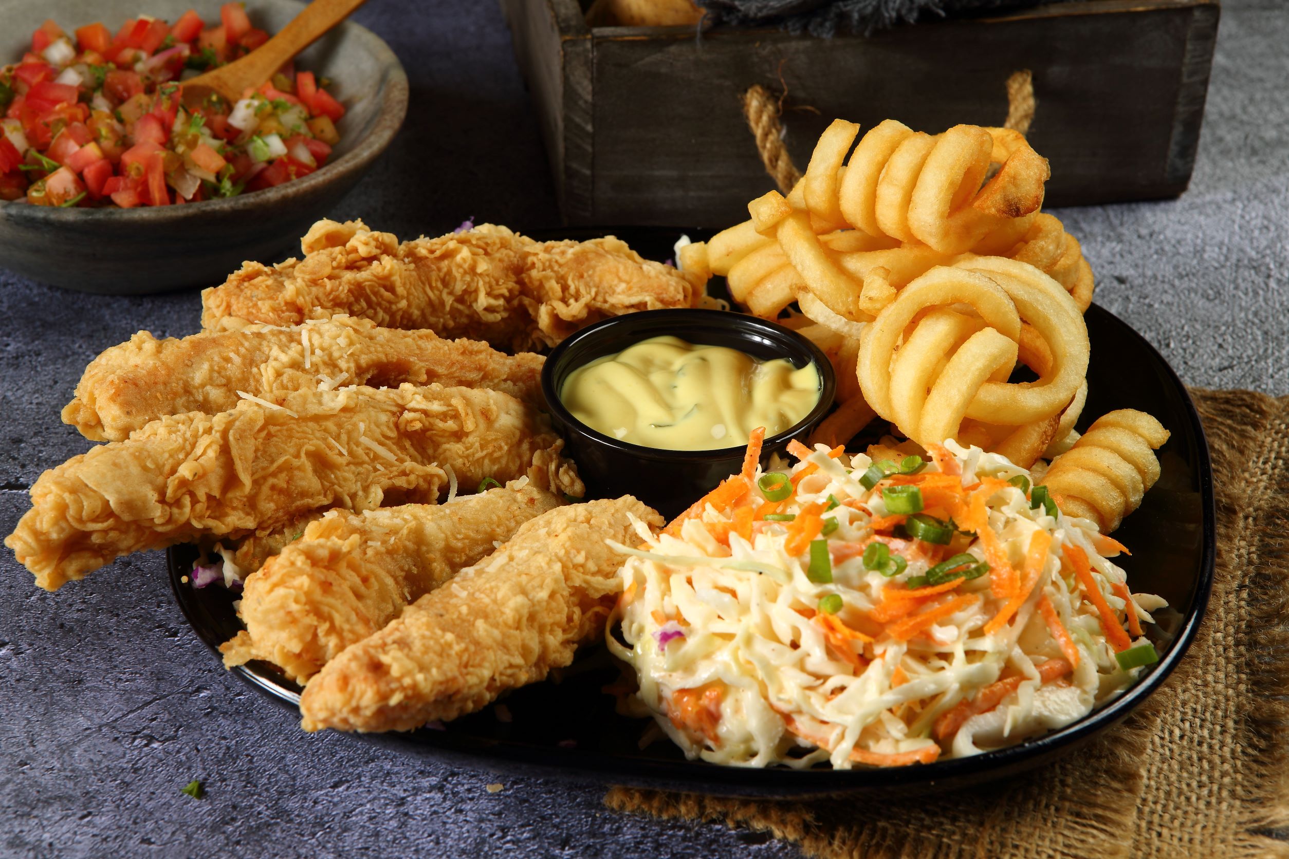 Chicken Tender Dinner