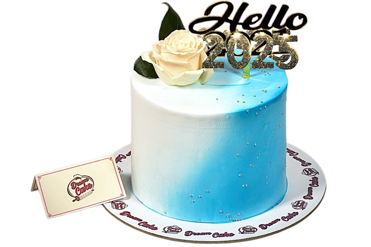 Hello 2025 cake