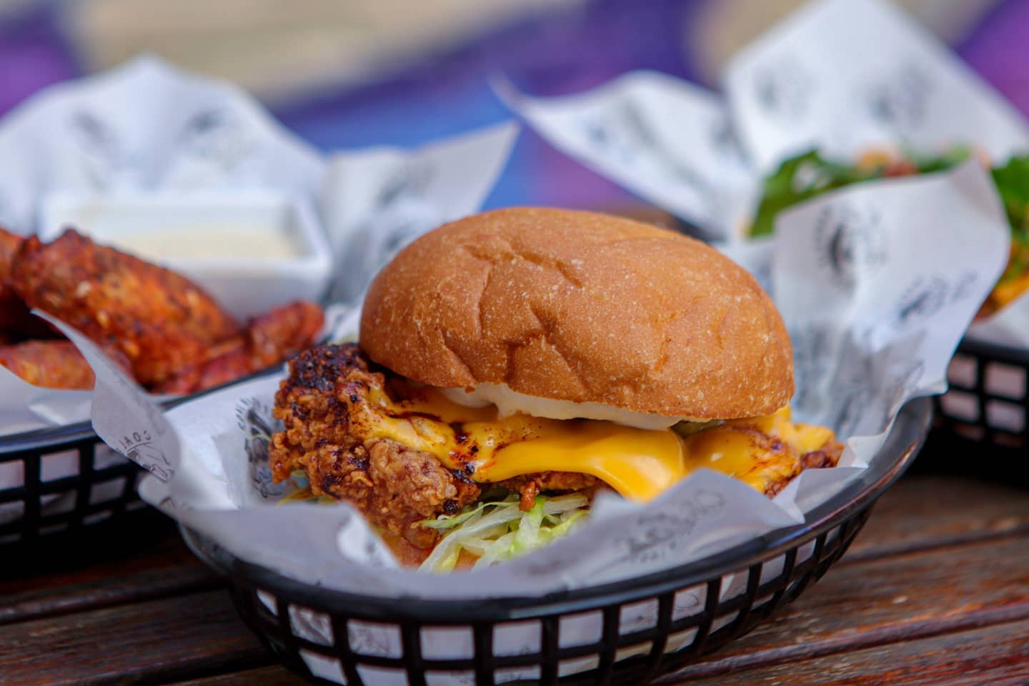 Hot Chicken Burger