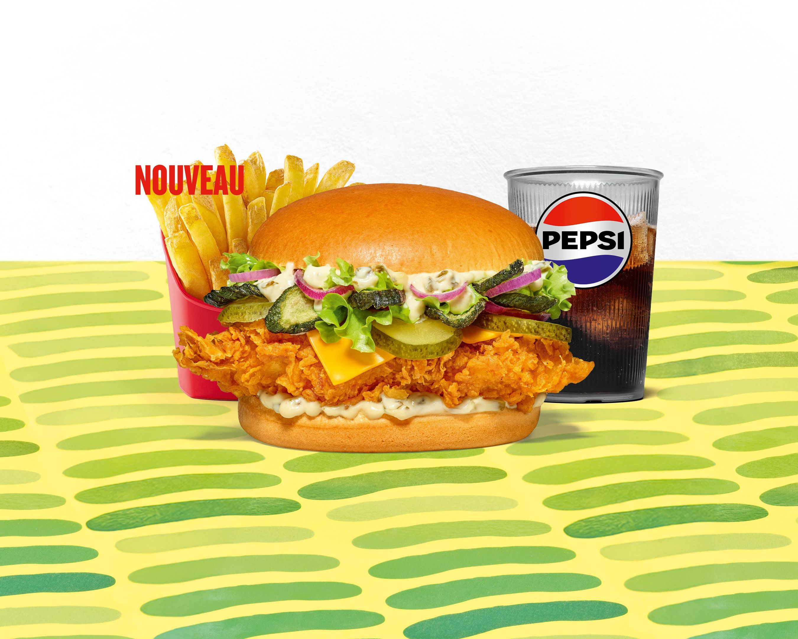 MENU CORNICHON BURGER