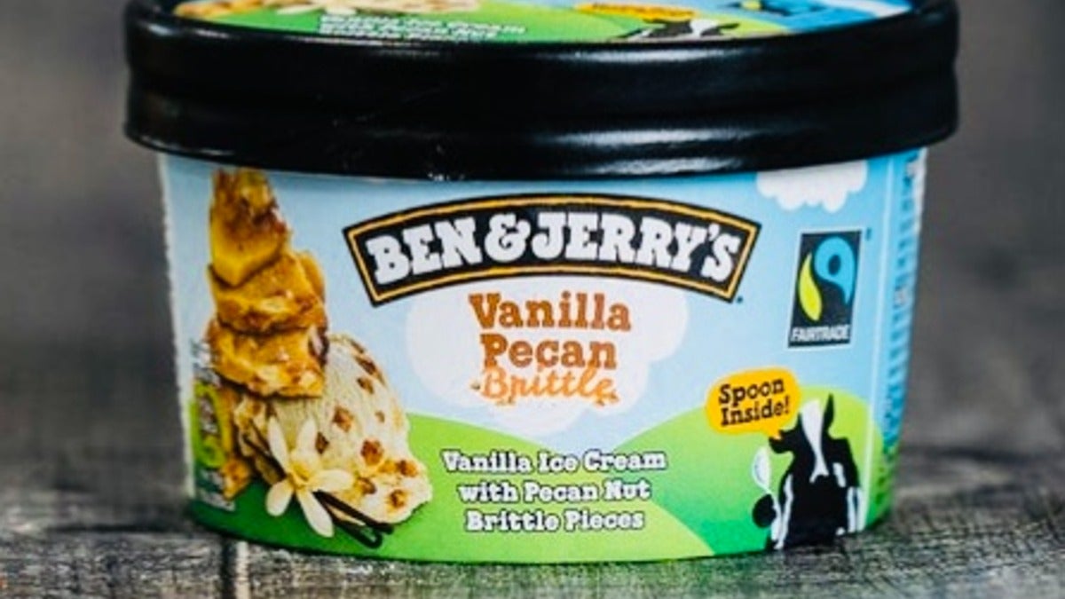 Ice Cream Vanilla Bend & Jerry's