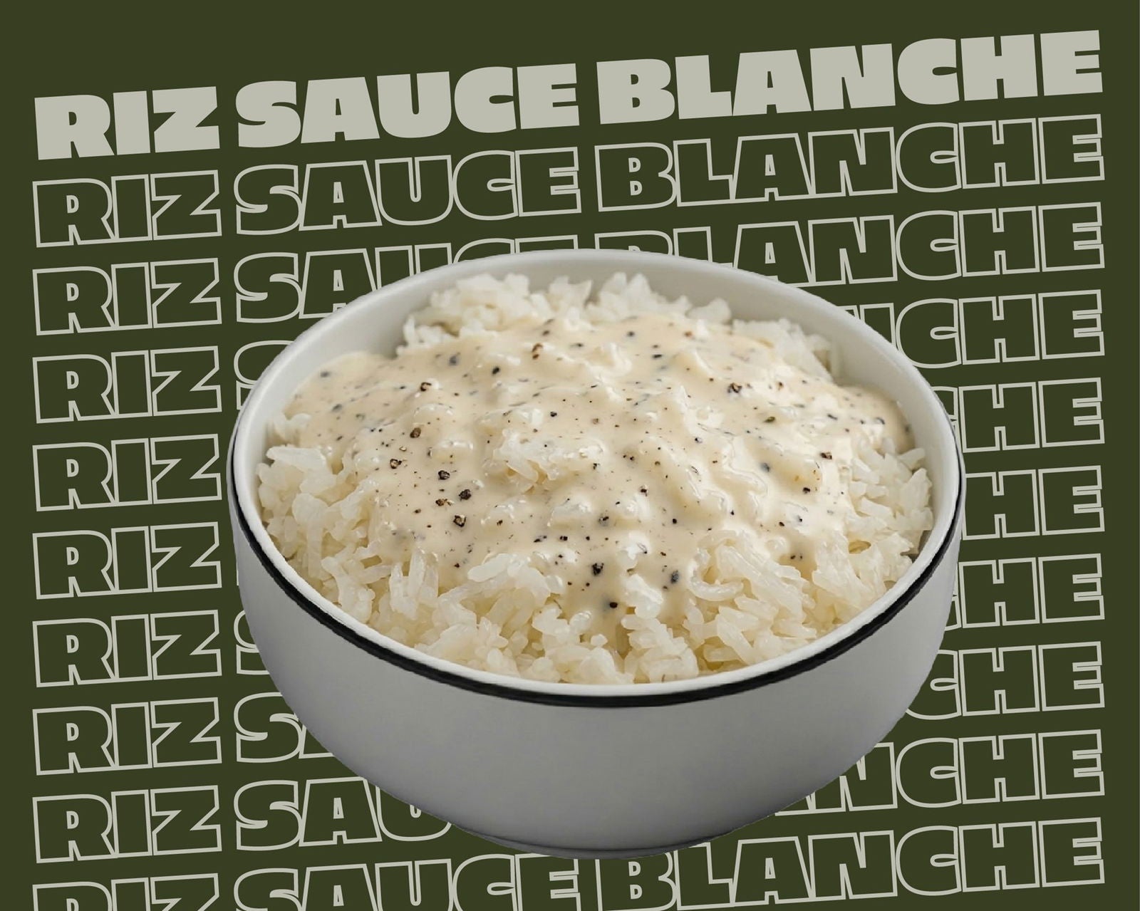 Riz sauce blanche