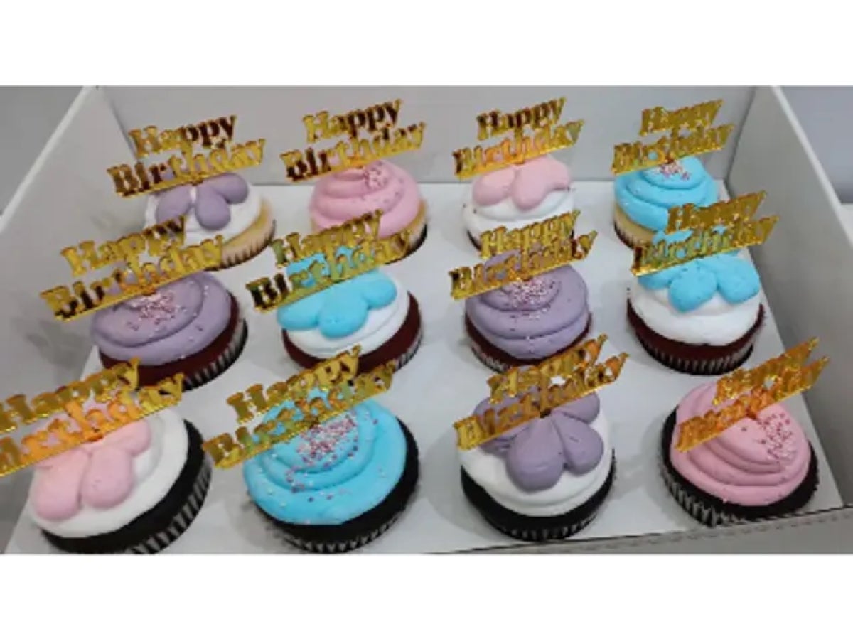Cupcakes happy birthday