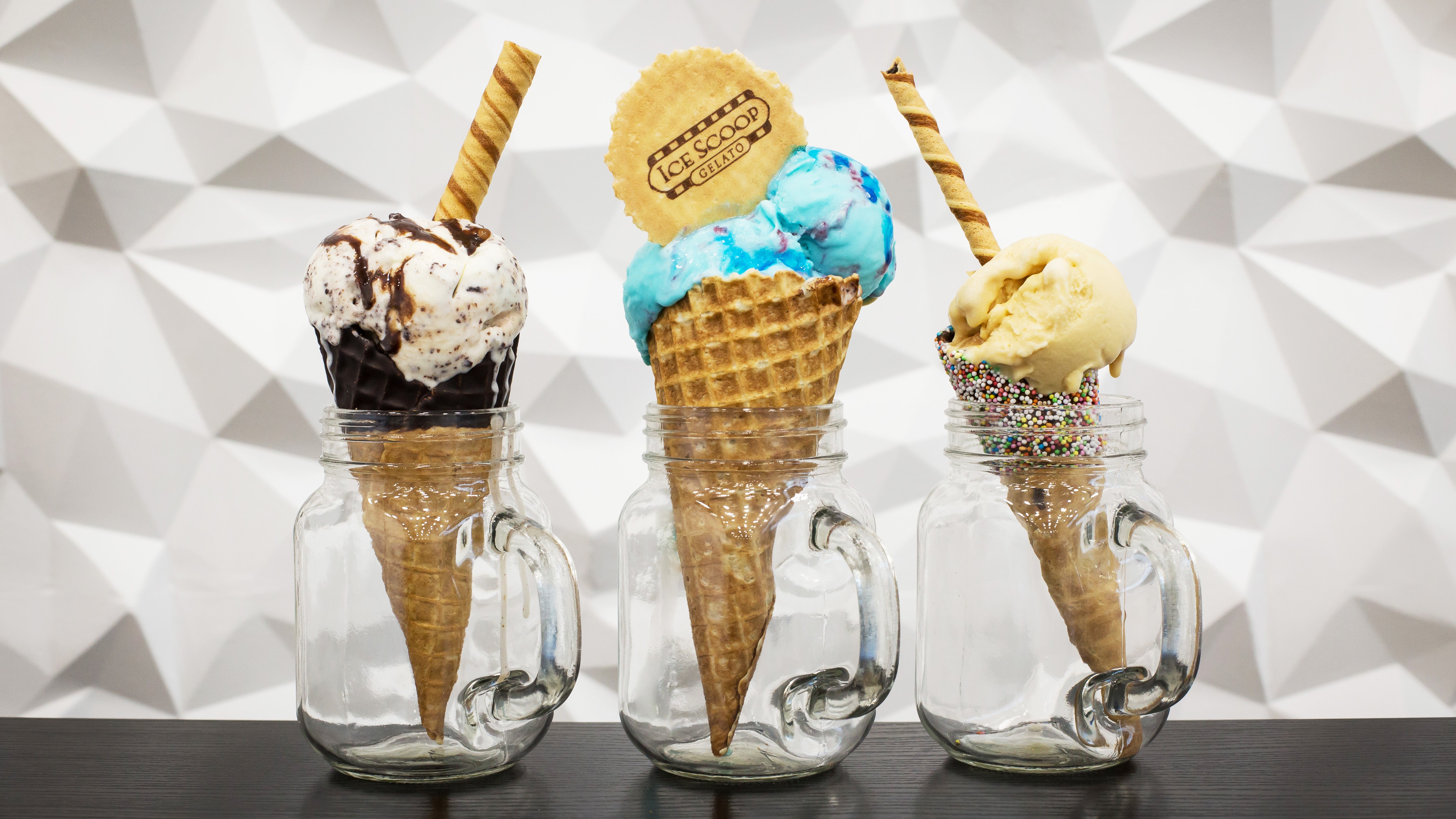 Ice Scoop Gelato delivery from Harrogate Order with Deliveroo