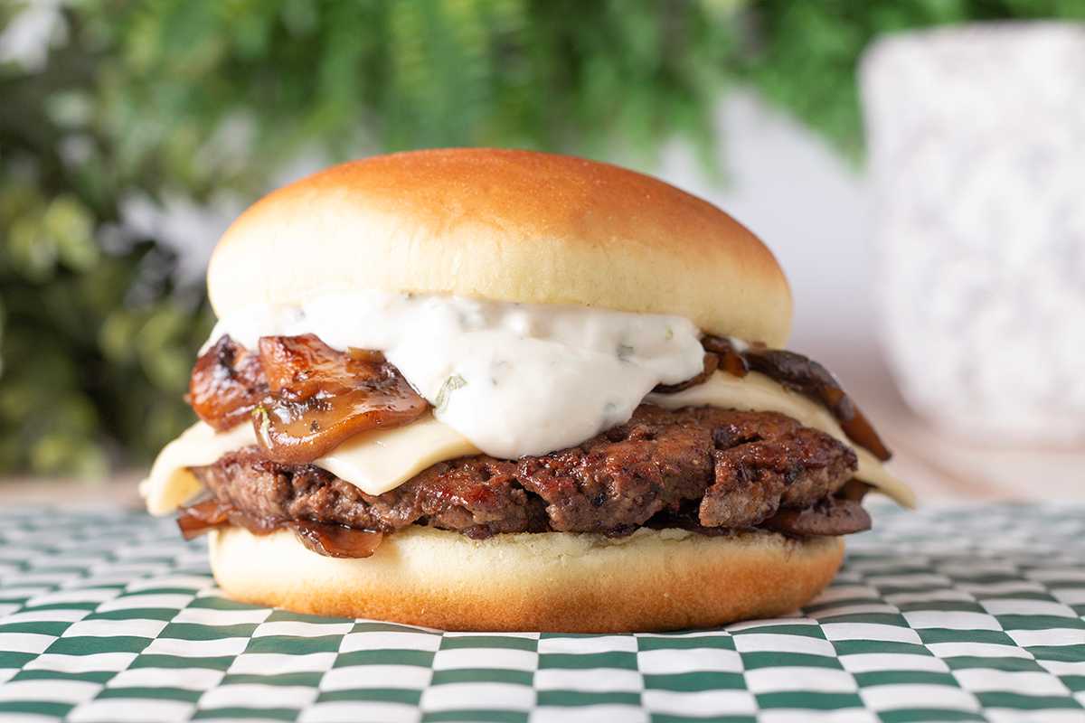 The Swiss Burger By Humble Burgers 🍄