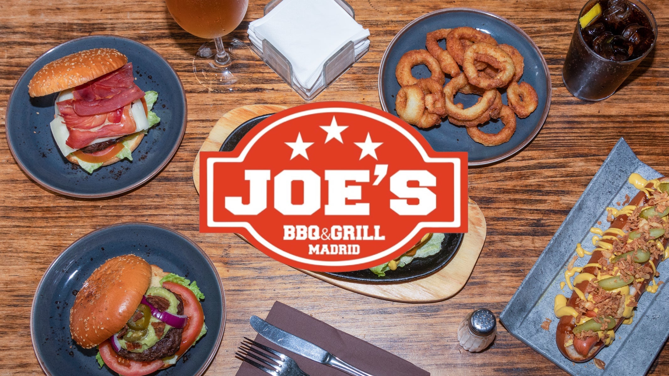 Joe's BBQ & Grill entrega desde Colina Pide comida con Deliveroo