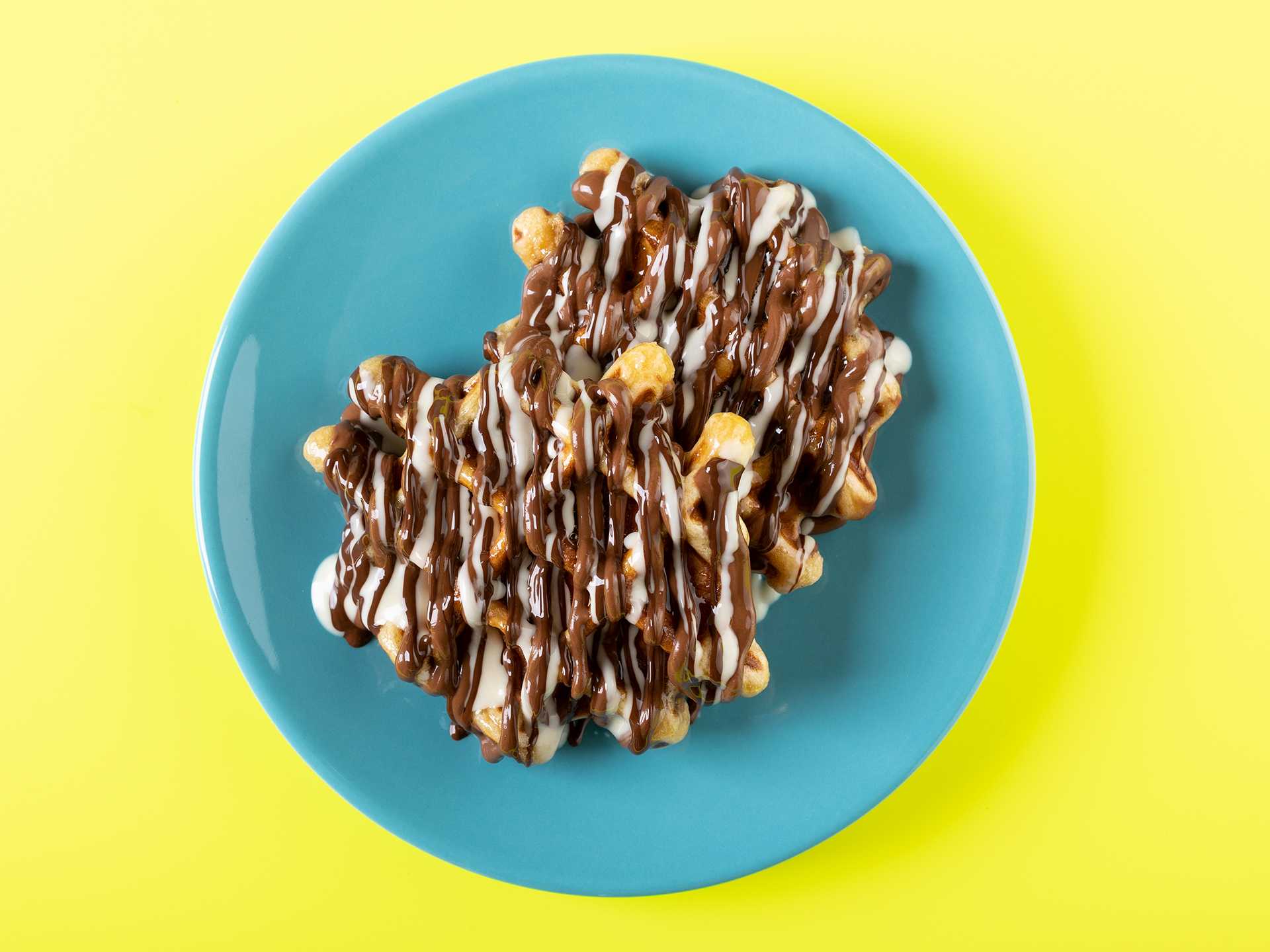 Triple Chocolate Waffles