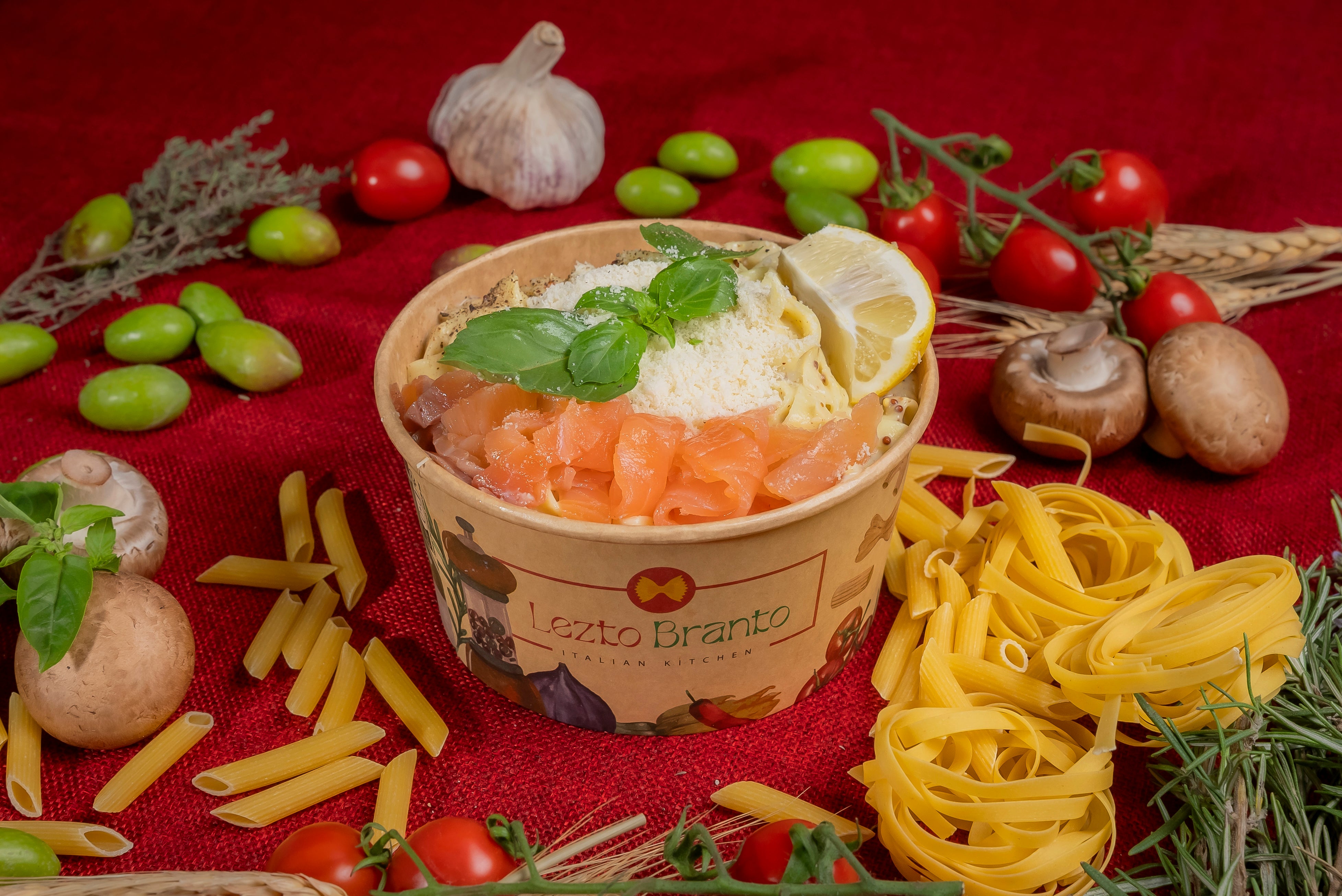 Salmone Penne