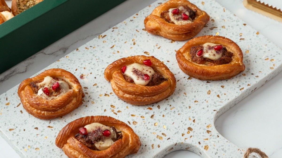 Chicken Musakhan Danish