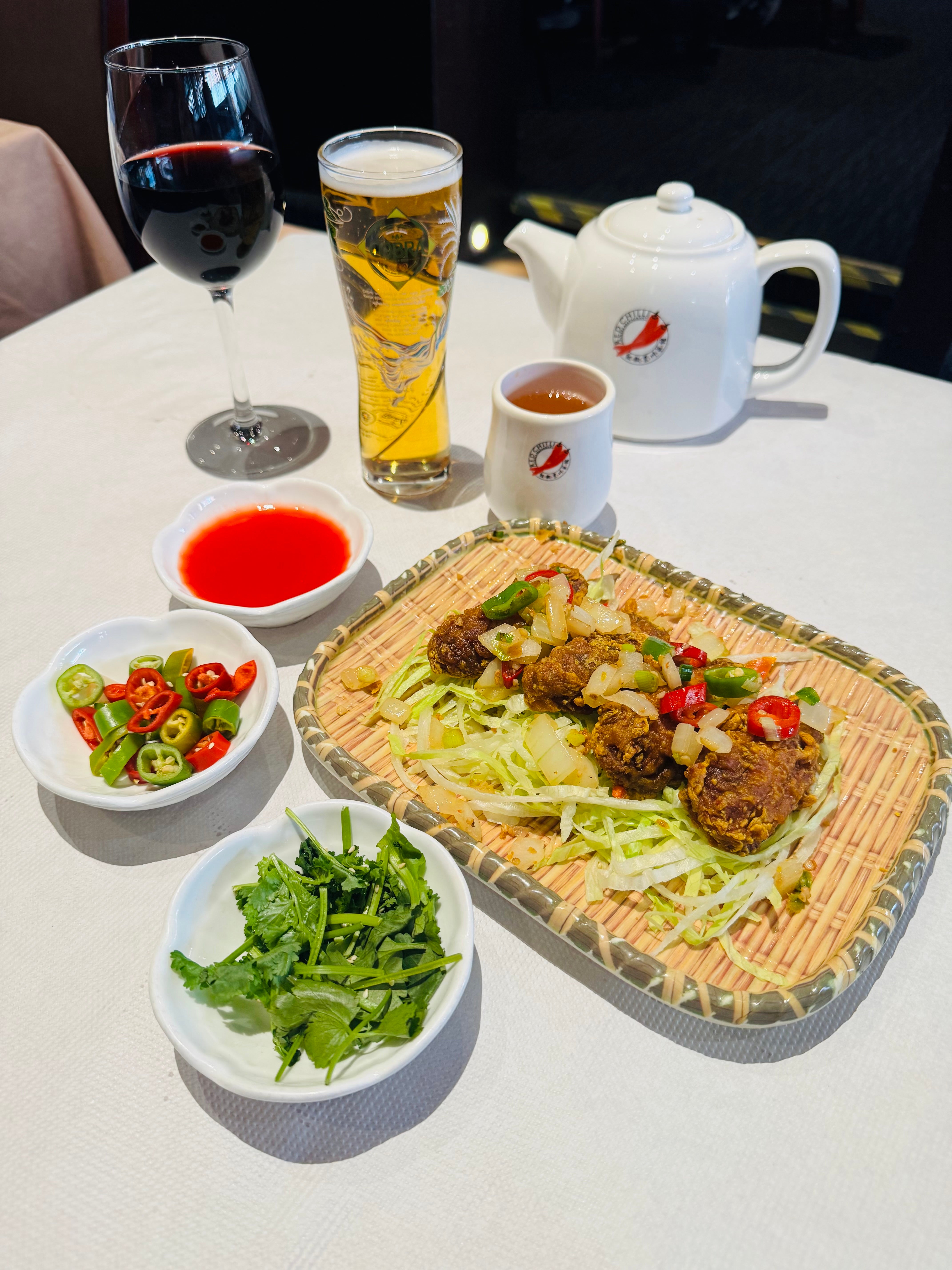 Salt & Pepper Chicken Wings (椒盐鸡翅) 4 pieces