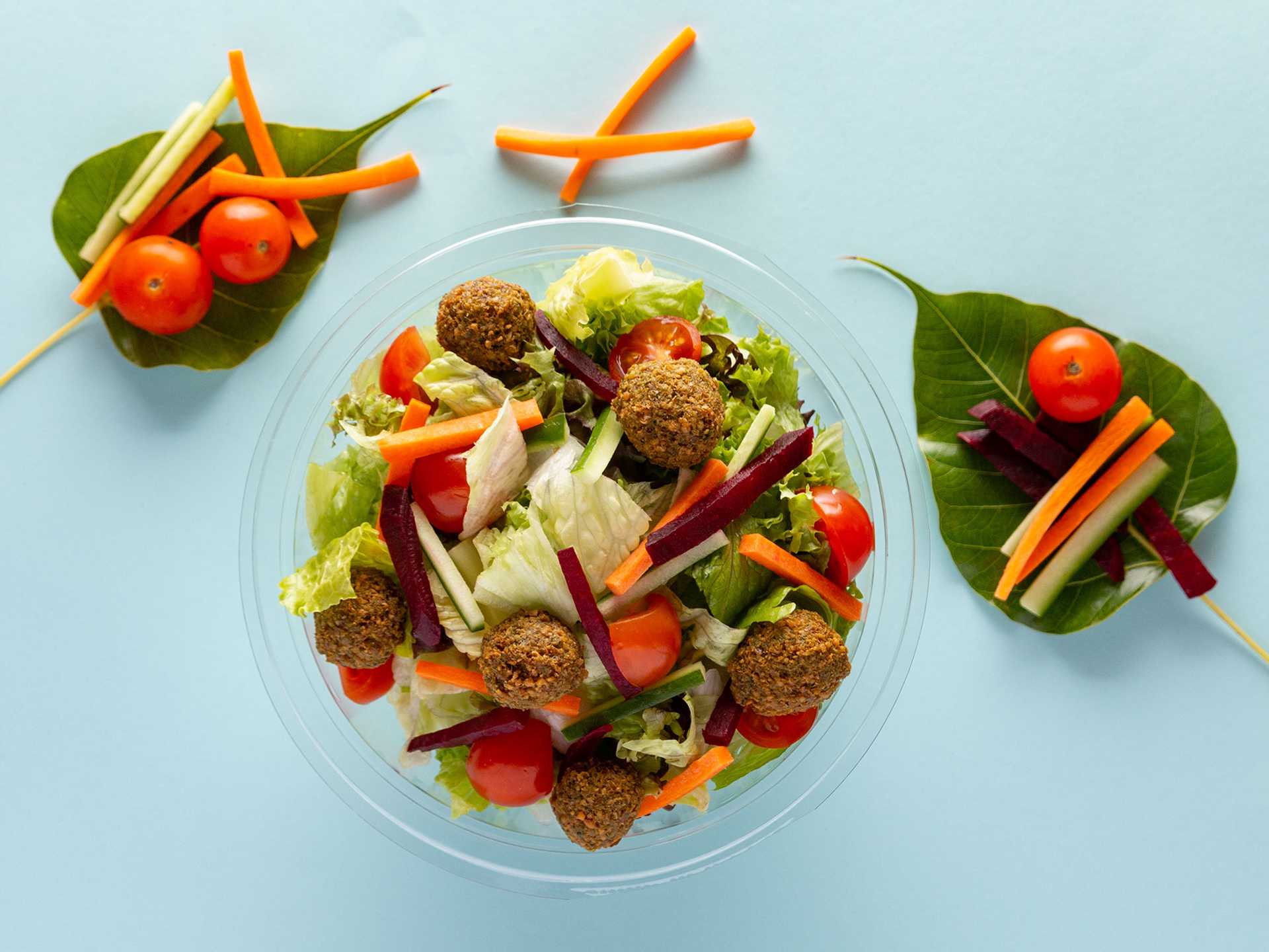 Falafel Tahini Salad