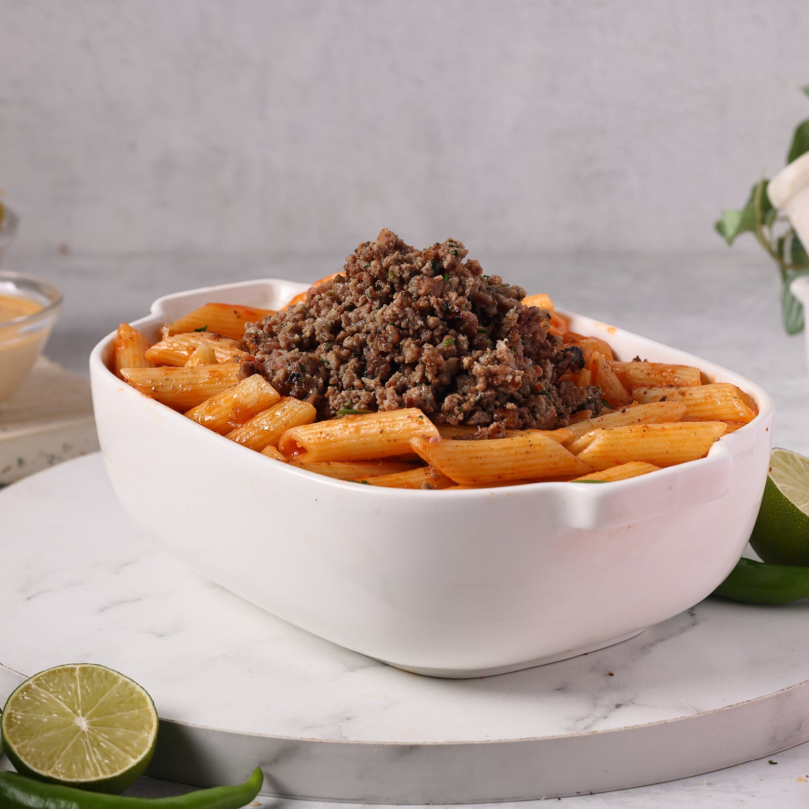 Pasta With Minced Meat