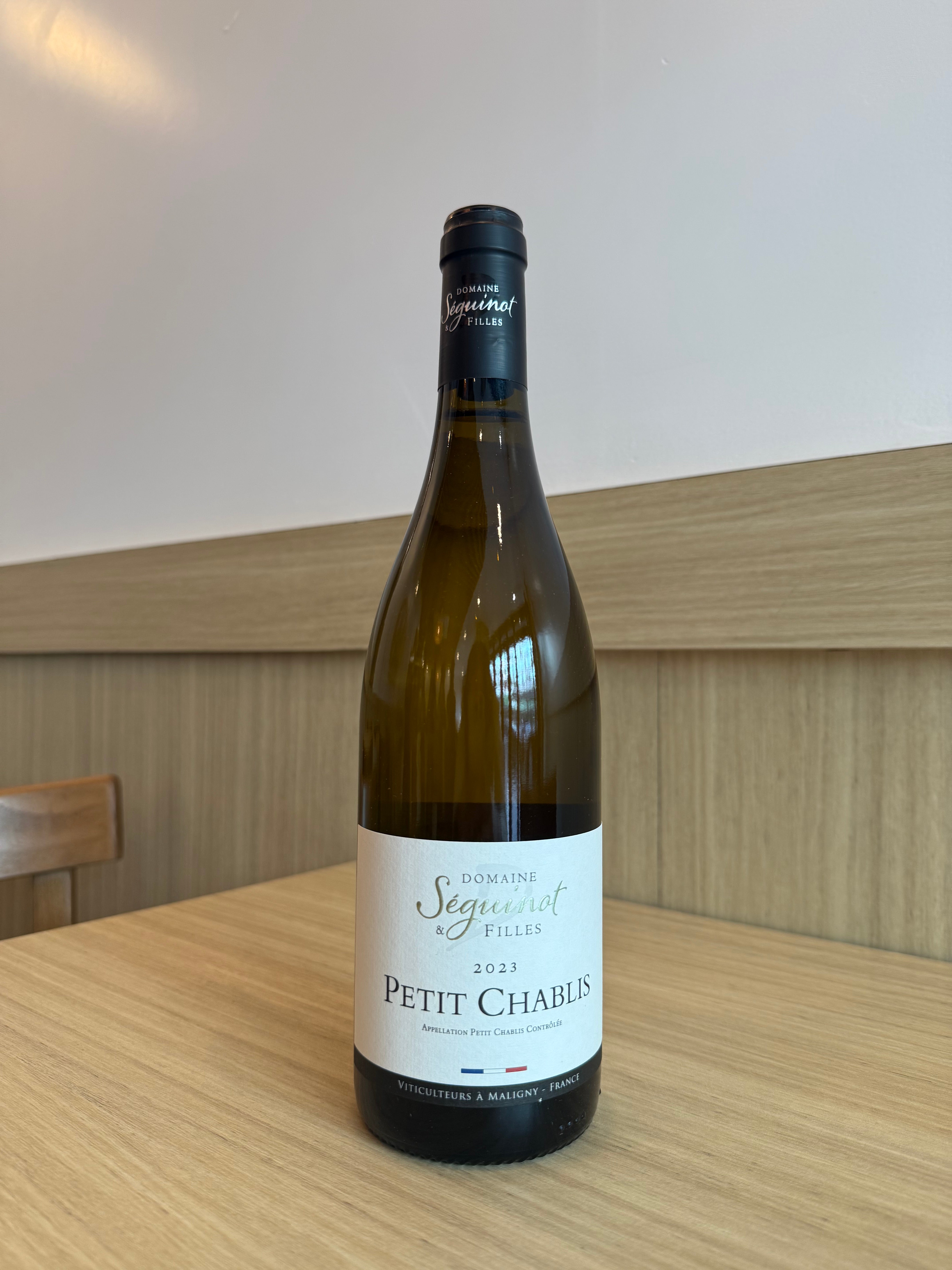 vin blanc AOC PETIT CHABLIS DOM. SÉGUINOT