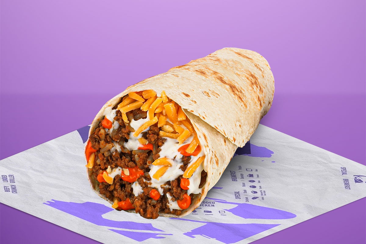 Double Volcano Burrito