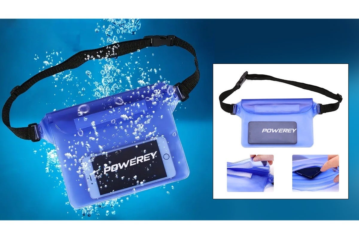 Powerey Waterproof fanny pack - Blue