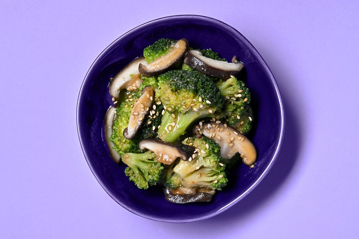 Salade brocolis shiitake 🌿