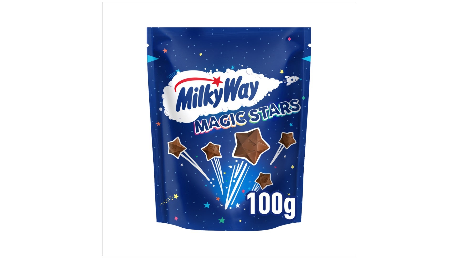 Milky Way Magic Stars Milk Chocolate Bag 100g
