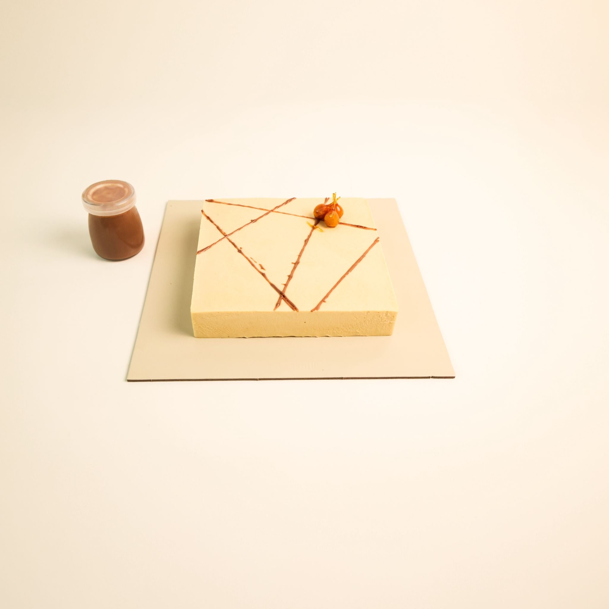 Semi Freddo Hazelnut and Chocolate Cake