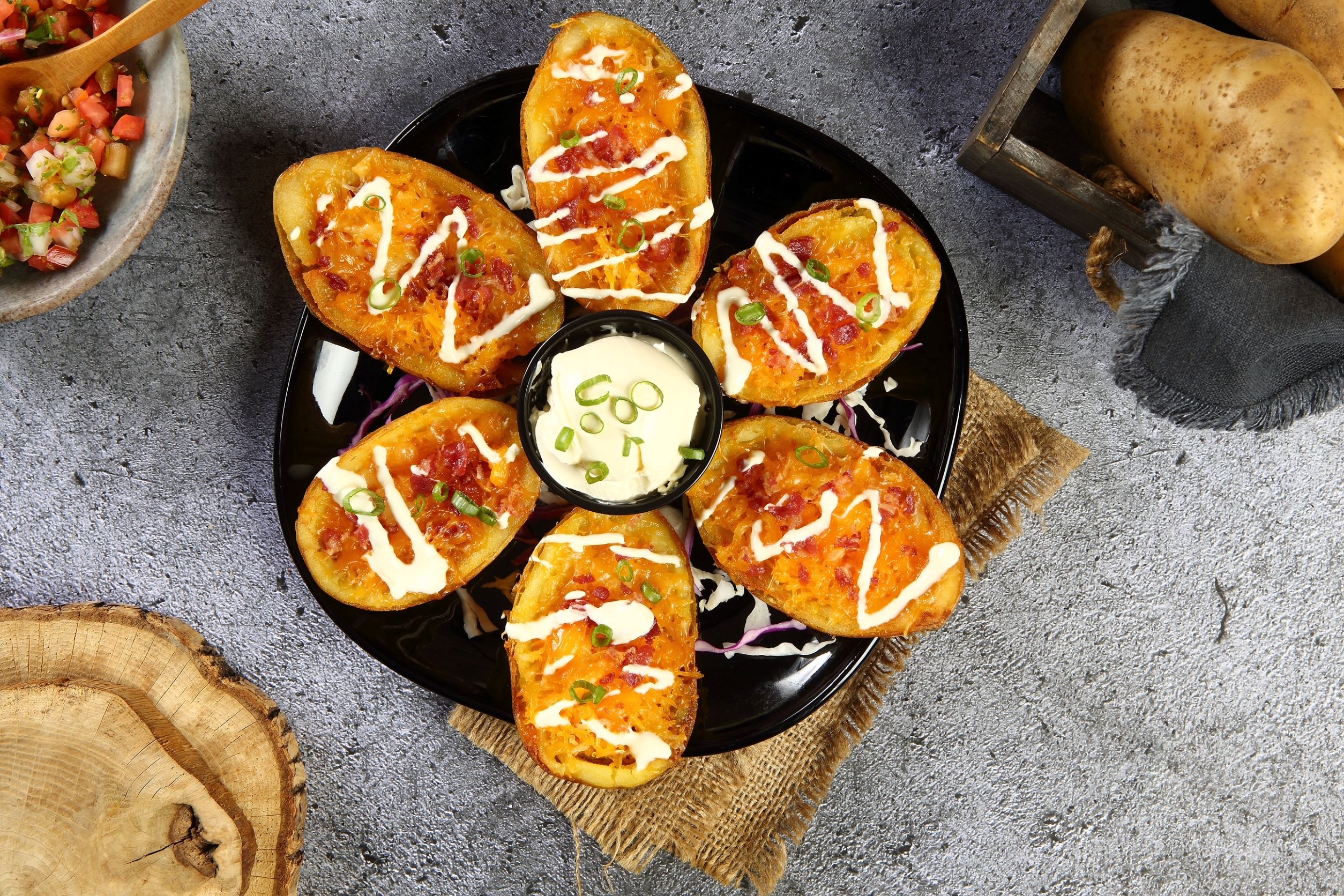 Loaded Potato Skin