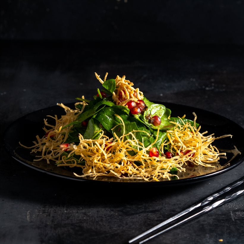 Truffle Spinach Salad