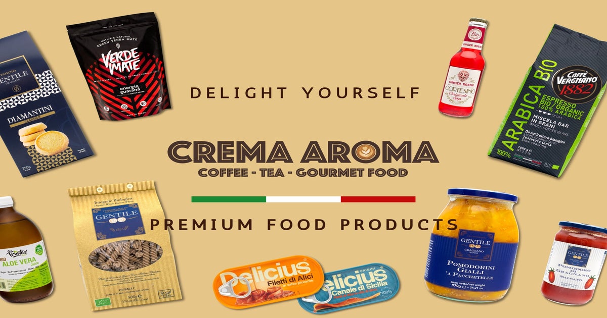 Crema Aroma - Coffee Tea Gourmet Food Shop - Crofthead Centre delivery ...