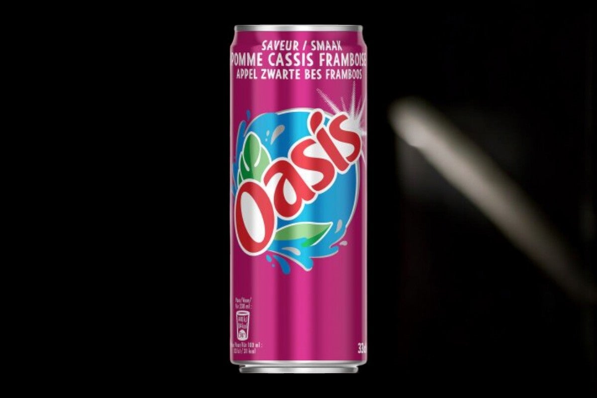 Oasis pomme cassis framboise🥤