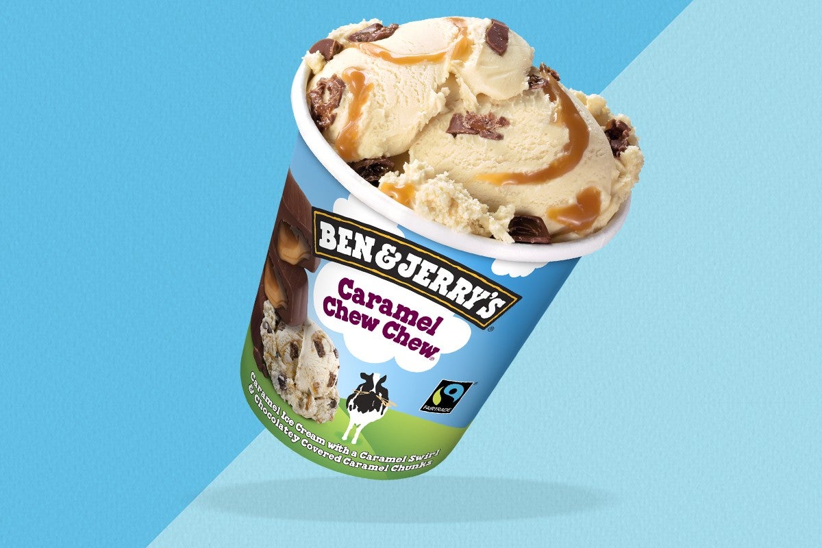 Ben & Jerry's Tub Caramel Chew Chew (465ml)