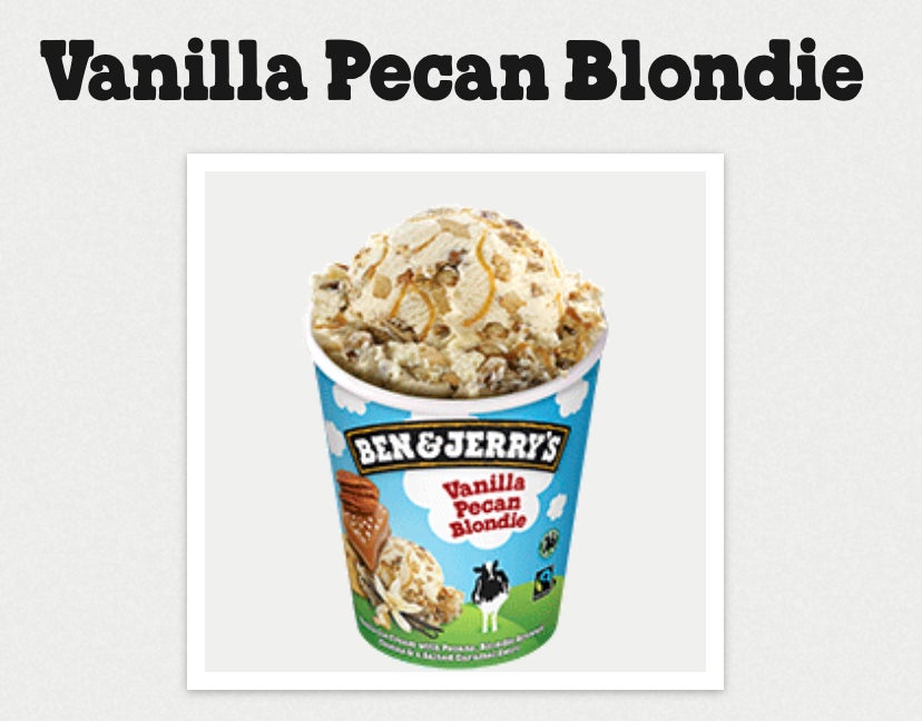 Ben et Jerry s pécan vanille 100ml