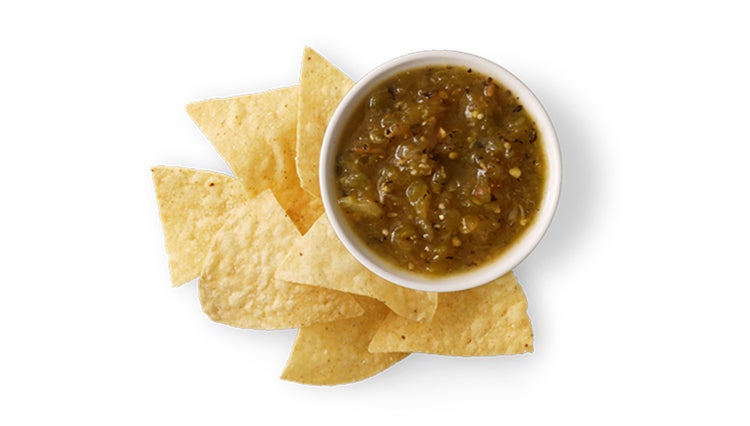 Chips & Tomatillo – Green Chili Salsa