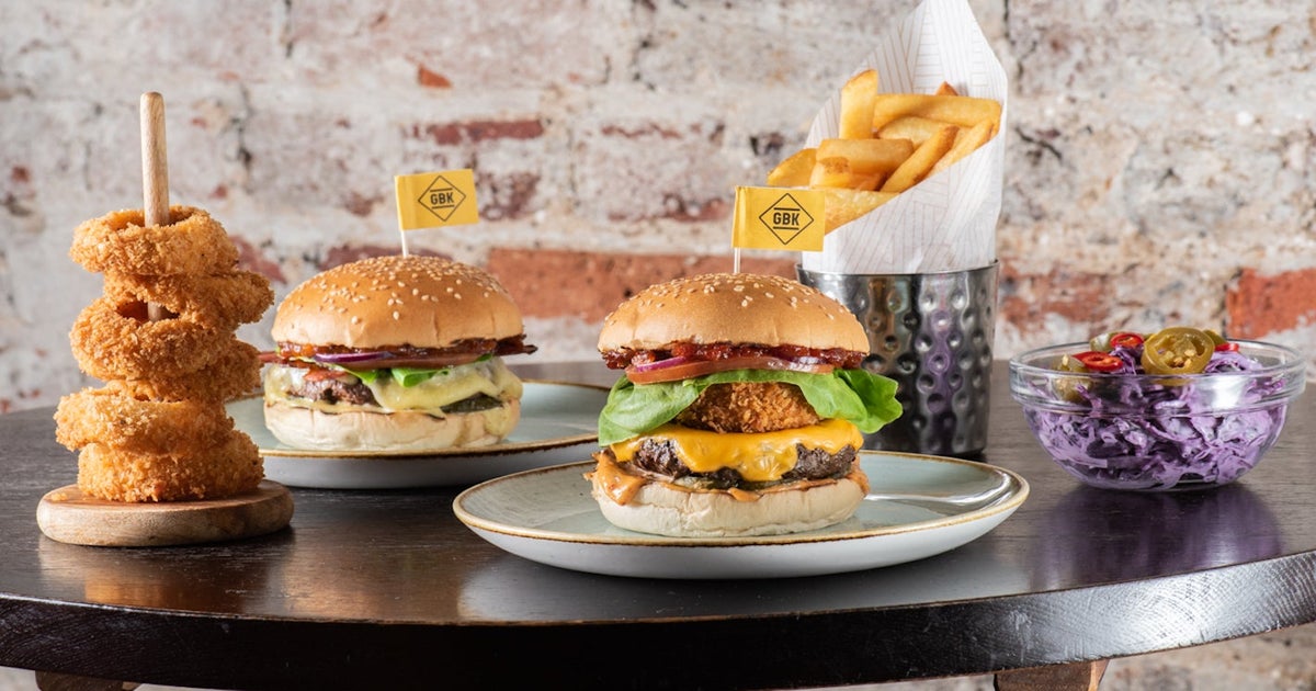 Gourmet Burger Kitchen (GBK) delivery from Liverpool City ...