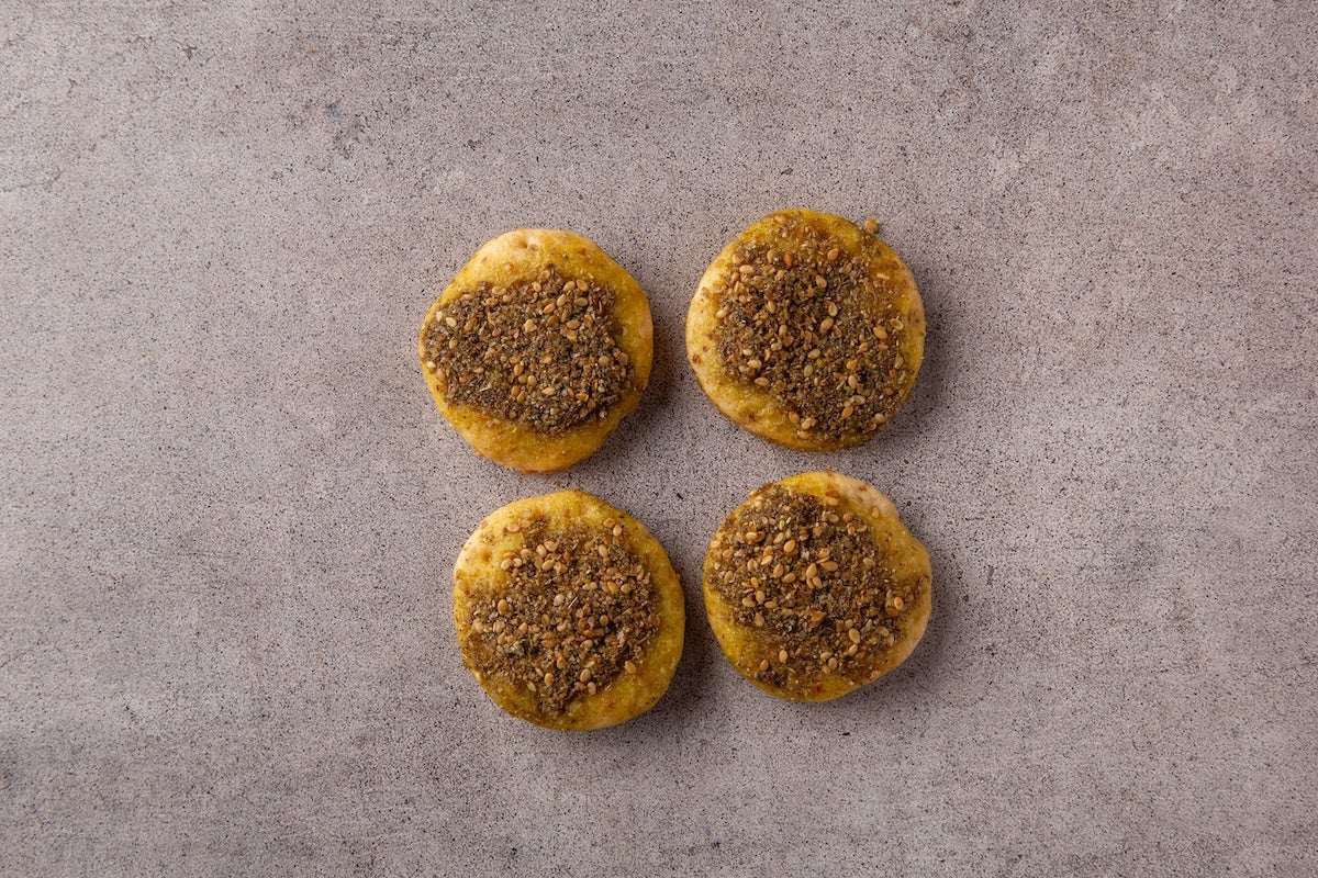 Mini Zaatar Pizza (4pcs)