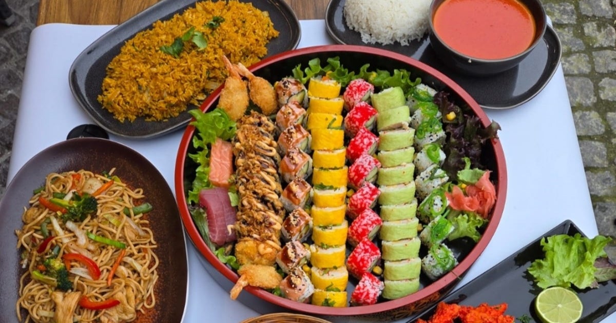 Yuko Sushi delivery from Antwerpen Station - Order with Deliveroo