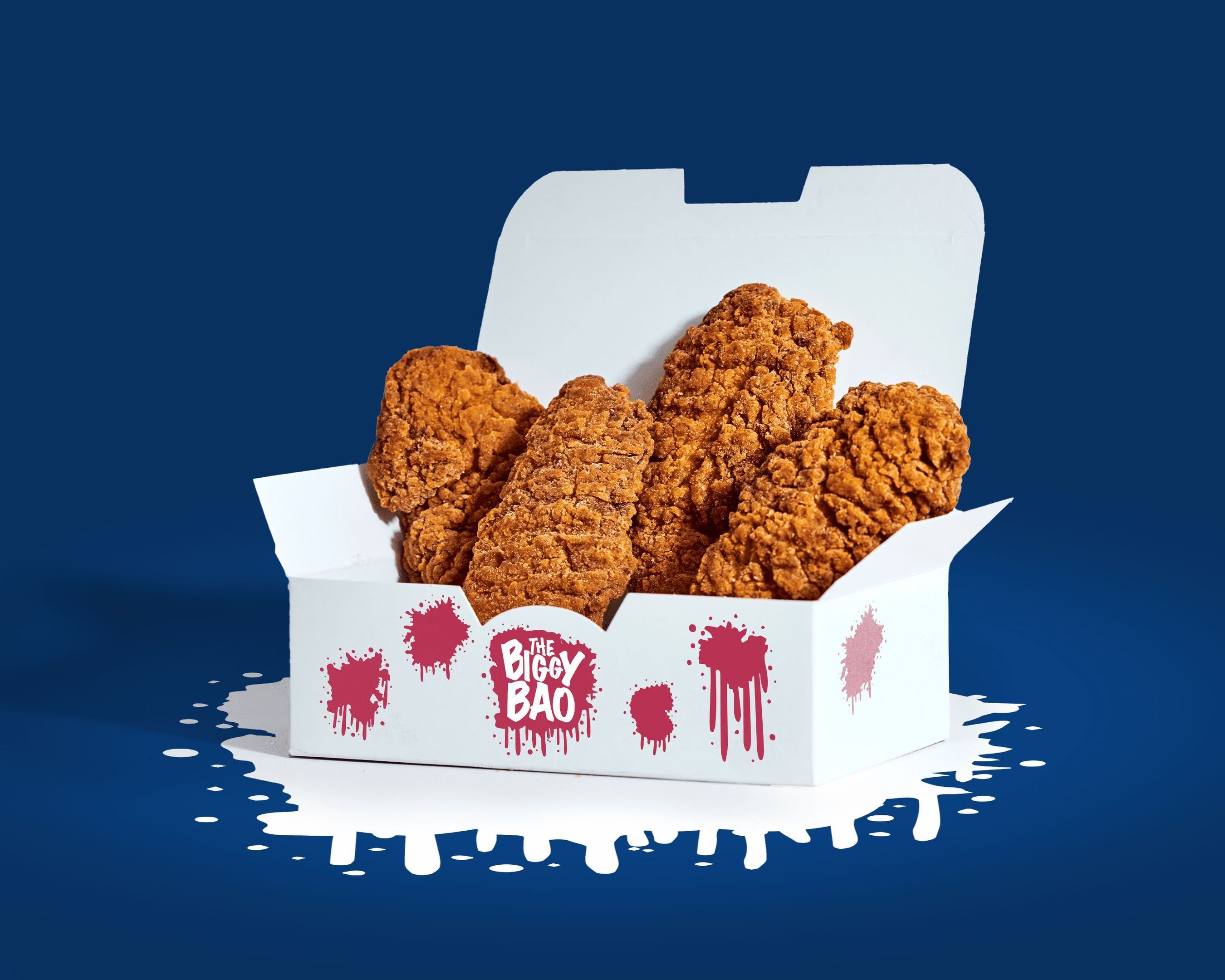 🐔 Fried chicken tenders x4