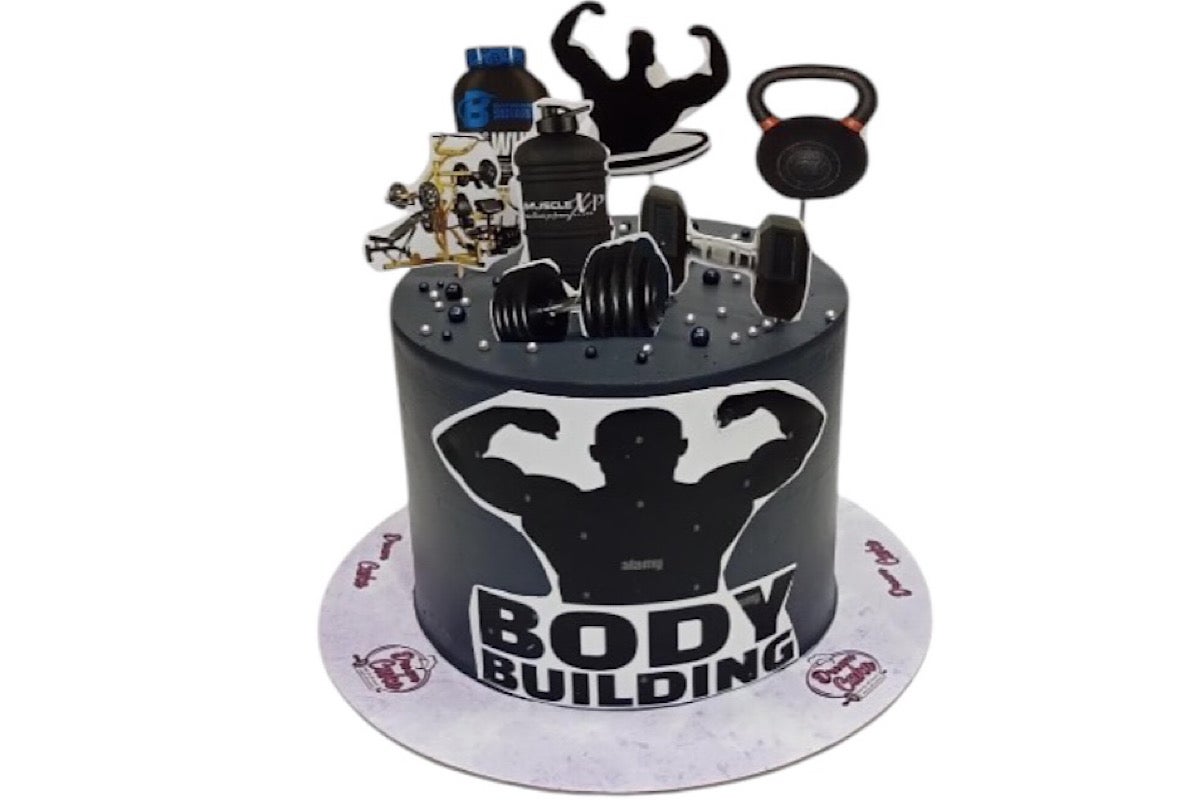 Body building cake