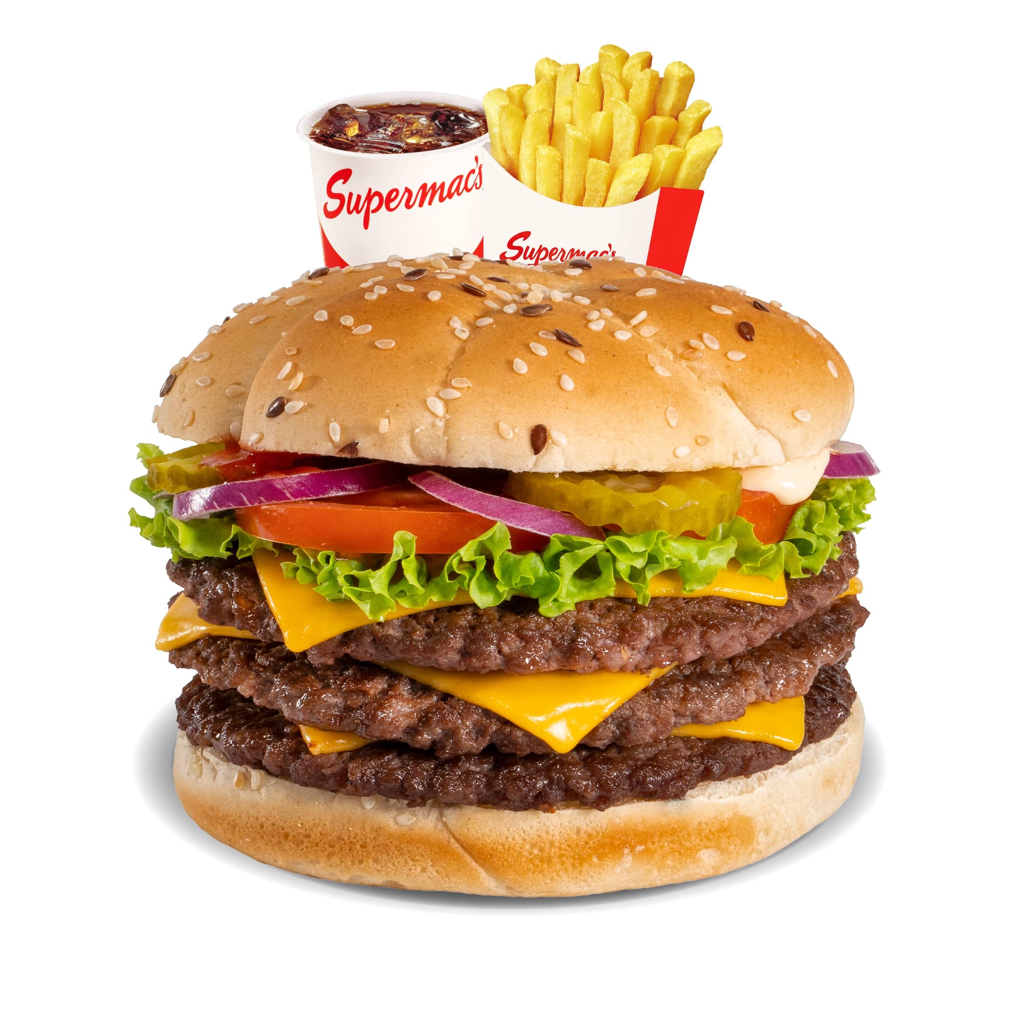 FRESH 7 1/2 oz Beef Burger Meal