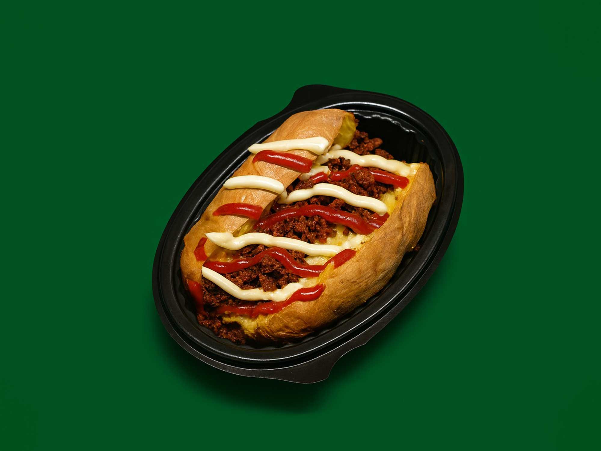 Mexican Meaty Baked Potato