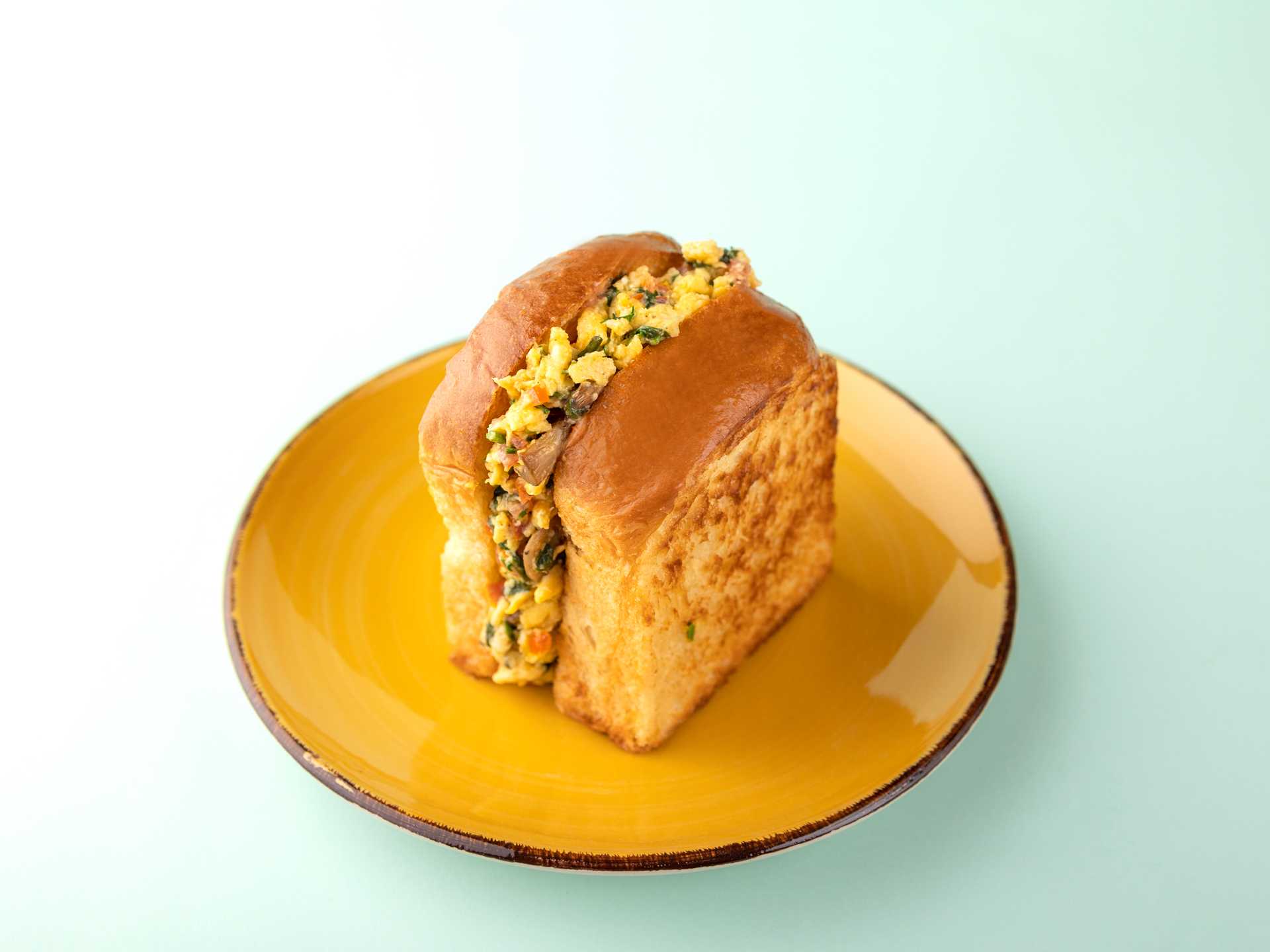 Veggie Egg Sandwich