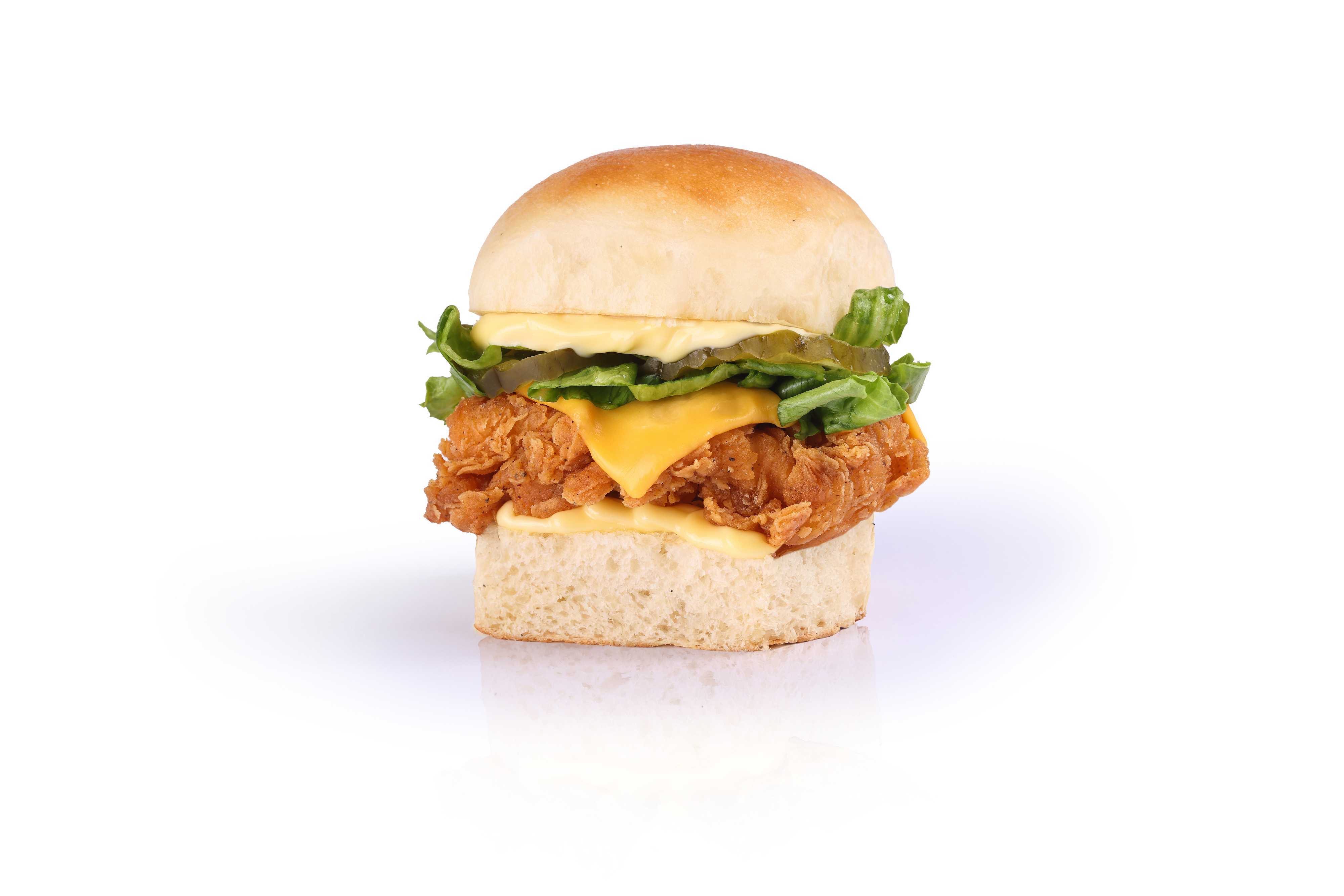 Crispy Chicken Pattie Slider